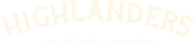 Highlanders Café, Cottages & Adventure logo